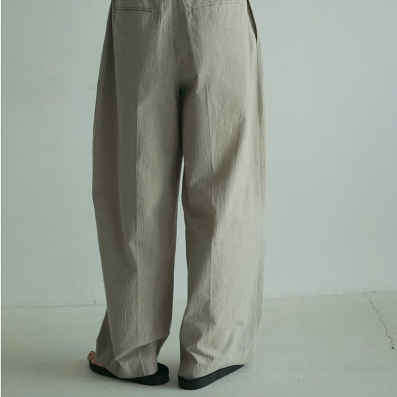 新品未使用品anuke Check Tuck Pants anuke】Check Tuck Pants | selectshop kusukusu