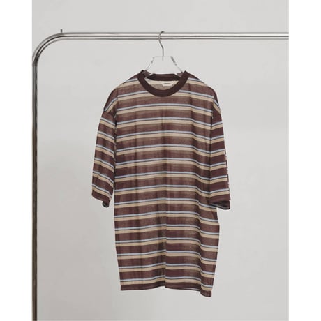 【TODAYFUL】Sheer Border T-shirt　※納期7月上旬～8月上旬