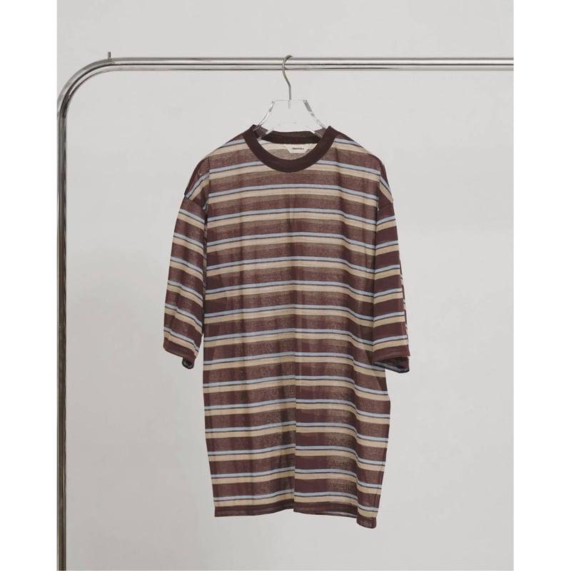 TODAYFUL】Sheer Border T-shirt | selectshop kus