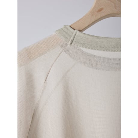 【YENN】COTTON TULLE WIDE PO　納期：2026年2月上旬～3月上旬