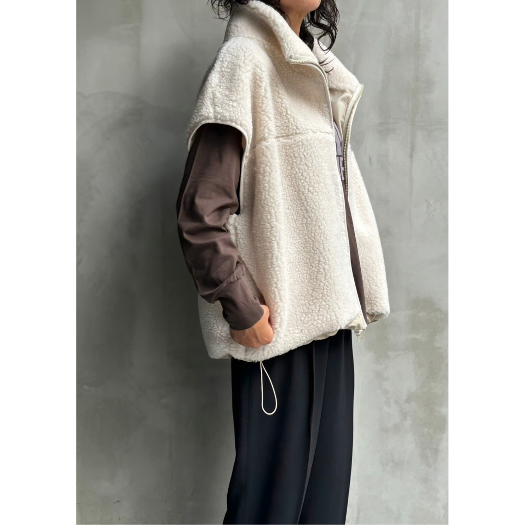再販✨【flamingo farm】ボアベスト 155029 | selectshop kus