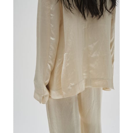 【TODAYFUL】Satin Over Jacket　※納期3月中旬〜4月中旬