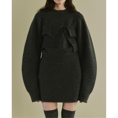 【TODAYFUL】Wool 100% Raglan Knit　※納期11月中～12月中