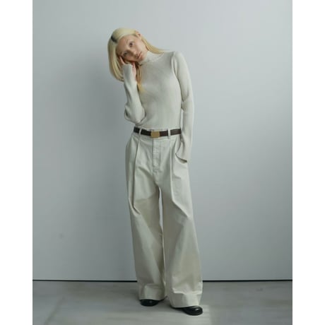 【anuke】Slit Turtle Knit※11月上～12月上
