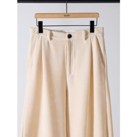 【YENN】 MOLE TWILL CURVE PT