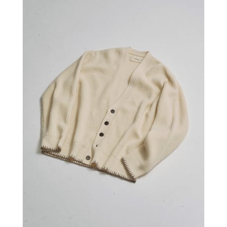 【TODAYFUL】Wool Ribknit Cardigan