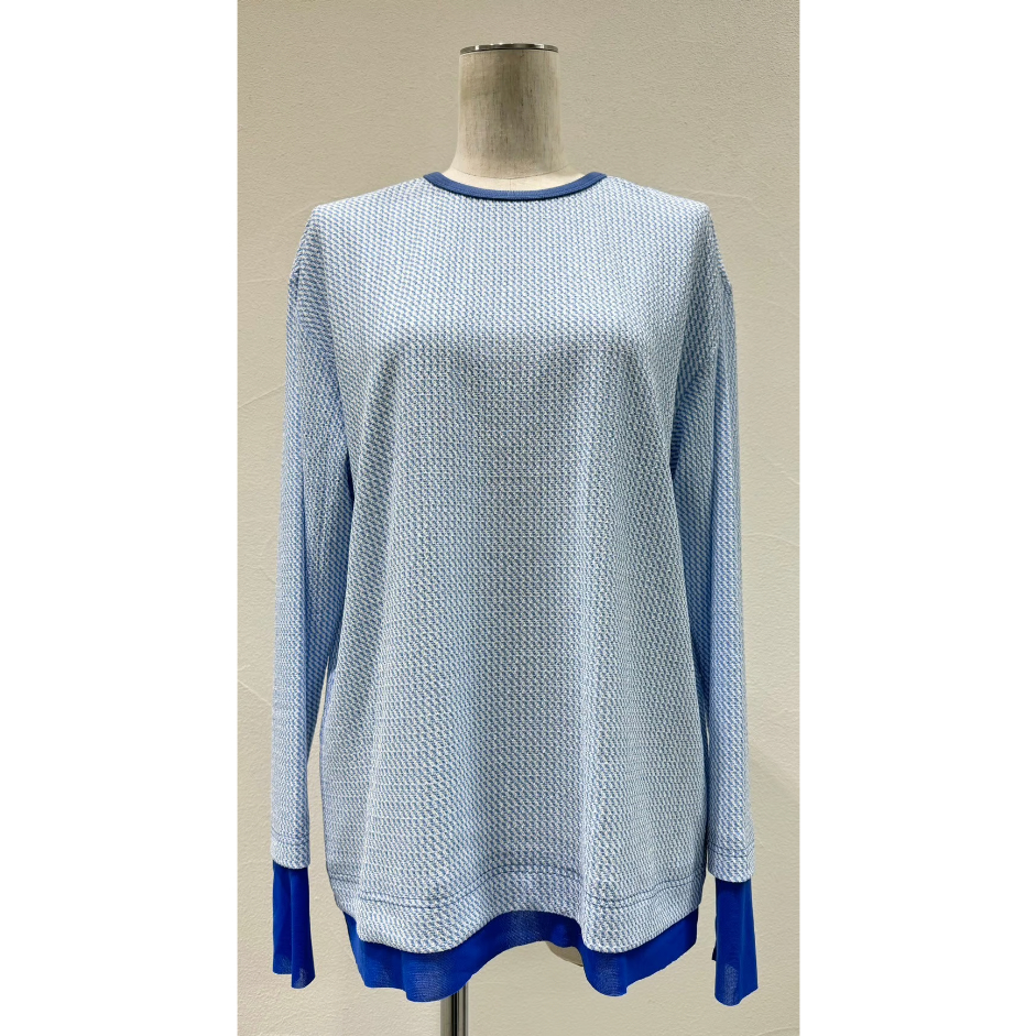 CYAN TOKYO】チュールレイヤー千鳥TOPS | selectshop kusukusu
