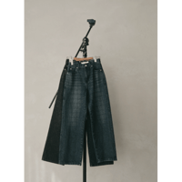 【Hella】Shadow Check Denim　※納期8月中旬～9月中旬