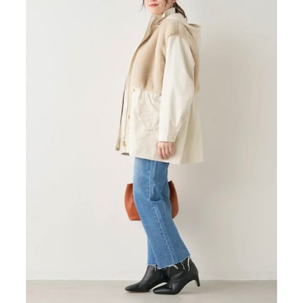 MICA＆DEAL】フーデットファードッキングコート | selectshop kusukusu