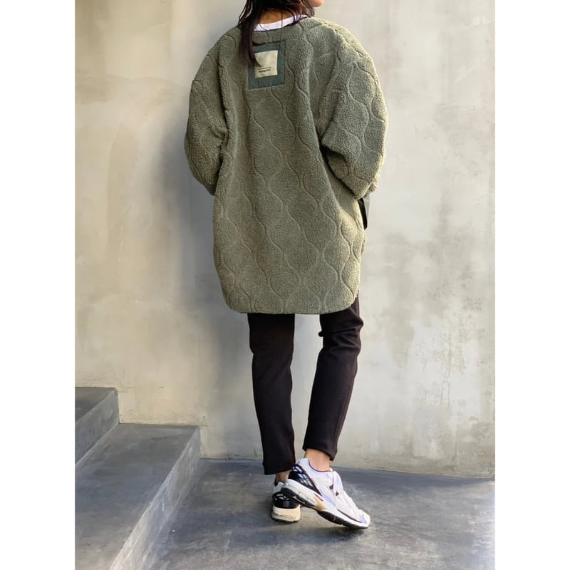 flamingo farm】ノーカラーボアブルゾン 150265 | selectshop