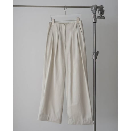 【anuke】Twill Loose Pants