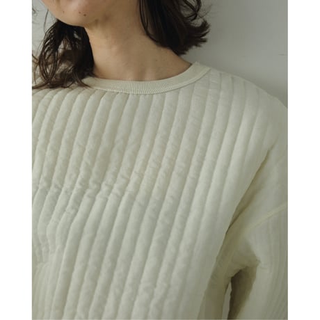 【ànuke】Quilting Line Tops　※11月中旬~12月上旬頃 発送予定
