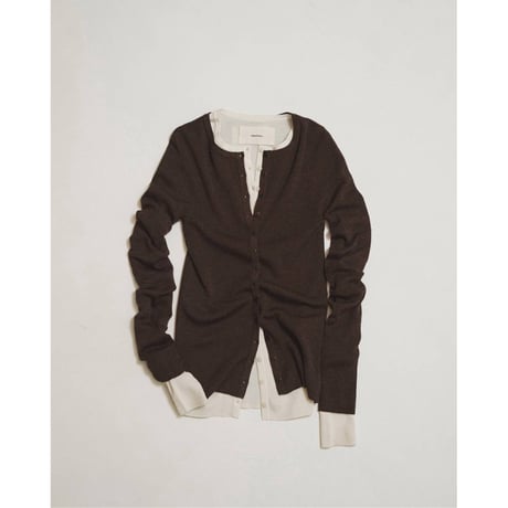 【TODAYFUL】Silkwool Knit Cardigan　※納期9月中旬～10月中旬