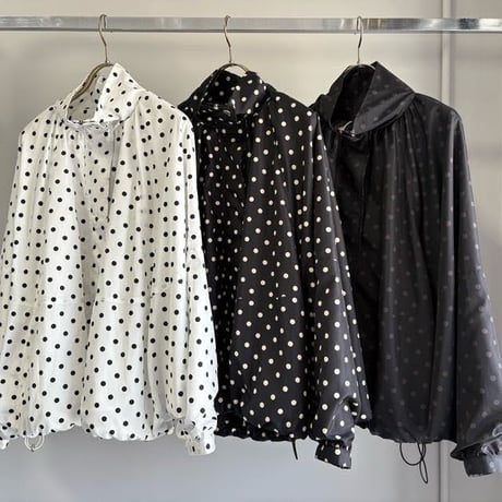 【MARGAUX VINTAGE】ドットブルゾン