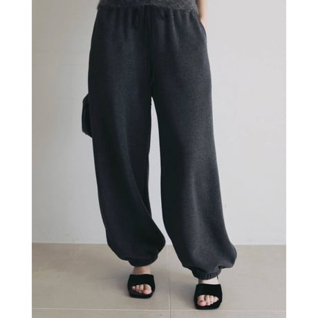 【anuke】Fleece Rough Pants　※納期9月中旬〜10月中旬