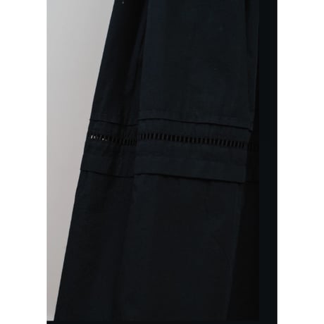 【Hella】ladder lace gather skirt　※納期4月中旬〜5月中旬