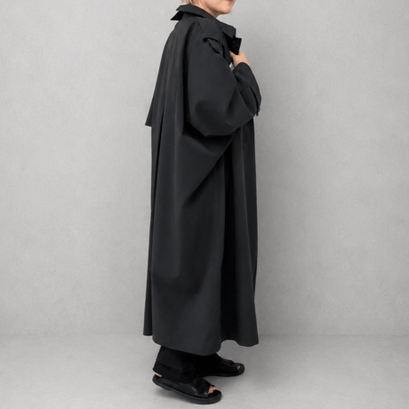 【M.U.L.】OVER DRAPE LONG COAT　MULW-2034