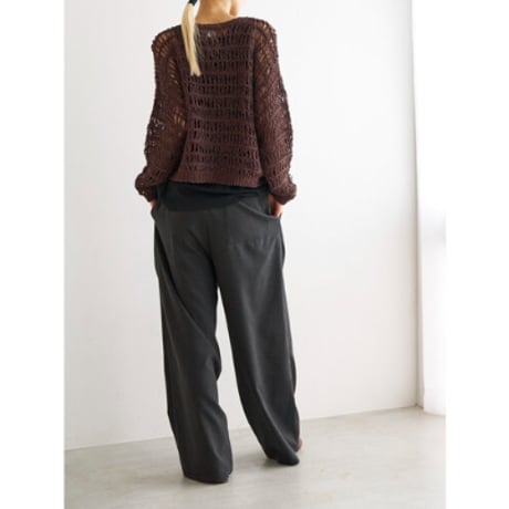 【YENN】CROCHET KNIT PO