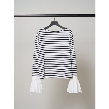 【Mewl】ｼｬﾂｽﾘｰﾌﾞﾎﾞｰﾀﾞｰTOPS
