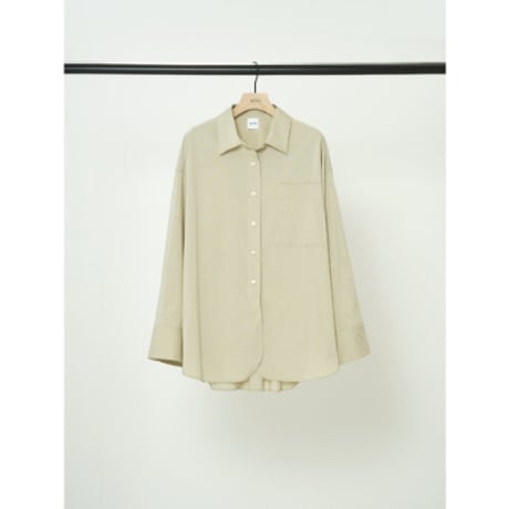 【YENN】POPLIN BIG SHIRT