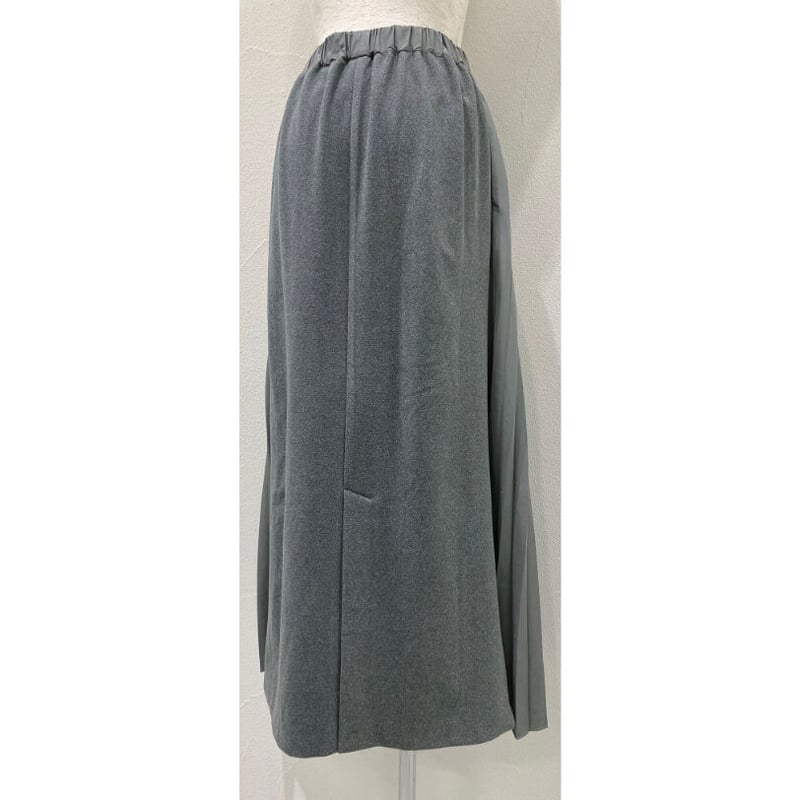 CYAN TOKYO】プリーツタフタ×マイクロフリースSK | selectshop kus 