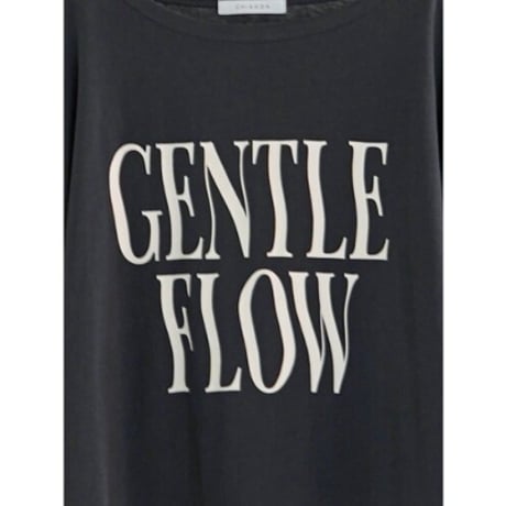 【CHIGNON】”FLOW”ｳｪｲﾌﾞﾛｺﾞTee