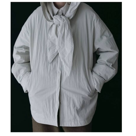【anuke】Padded Hoodie Shirts　※納期11月中旬～12月中旬