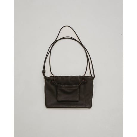 【TODAYFUL】Drawstring Leather Bag　※納期 5月上旬〜6月上旬