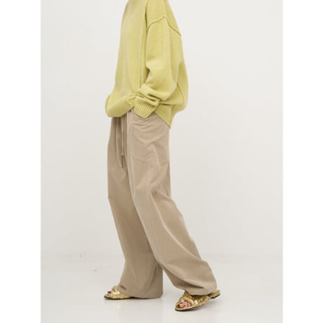 【YENN】WASHED BIG PK PT