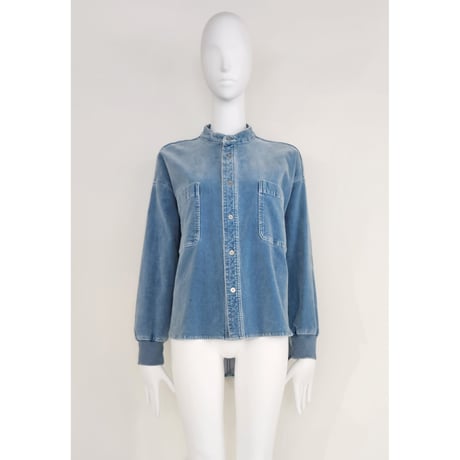 【Boutique Ordinary】Velveteen Denim Shirt