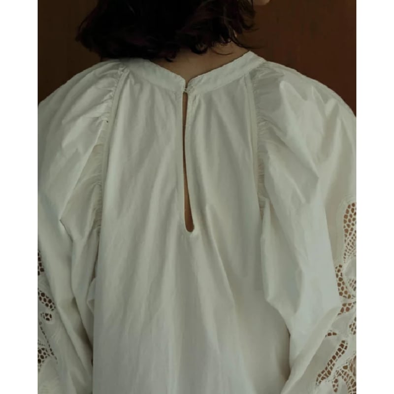 ànuke】Cutwork Embroidery Dress | selectshop ku