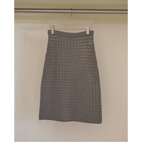 【anuke】Pattern Knit Skirt　※納期8月上旬～9月上旬