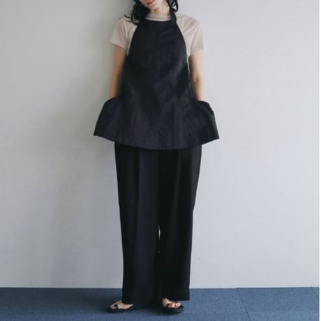 【anuke】Twill Satin Pants　※納期7月中旬～8月中旬