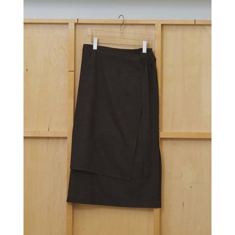 【TODAYFUL】Wool Wrap Skirt　※納期11月中旬～12月中旬