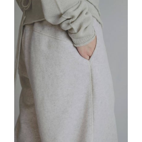 【anuke】Fleece Rough Pants　※納期9月中旬〜10月中旬