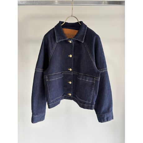 【MARGAUX VINTAGE】衿付きGジャン