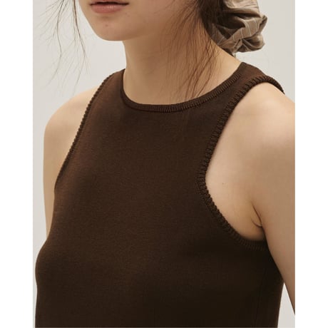 【TODAYFUL】Crewneck Knit Tanktop　※納期5月中旬〜6月中旬