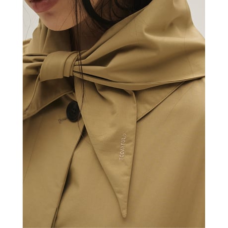 【TODAYFUL】Soutiencollar Waterproof Coat　※納期3月中旬〜4月中旬