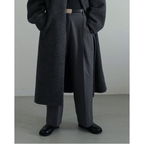 【anuke】Wool Tuck Pants※12月上～1月上