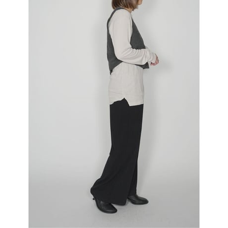 【YENN】BRUSHED JERSEY WIDE PT