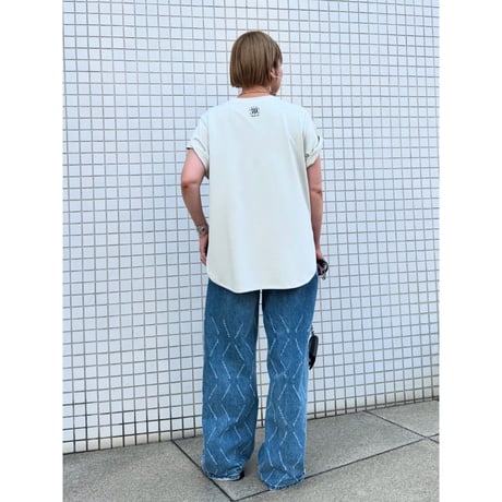 再販✨【kusukusu限定】【YENN】EYELETS TEE
