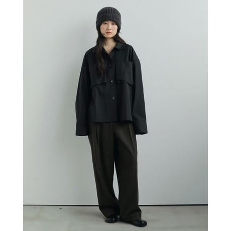 【anuke】Wool Tuck Pants※12月上～1月上