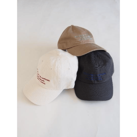 【Boutique Ordinary】Embroidered Logo Cap