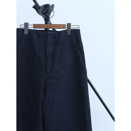 【Hella】wide nep denim　※納期2月中旬〜3月中旬