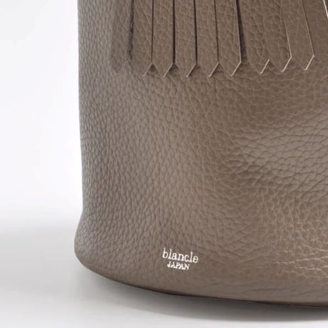 【blancle】S.LEATHER QUILTED DRAWSTRING BAG　bc1220