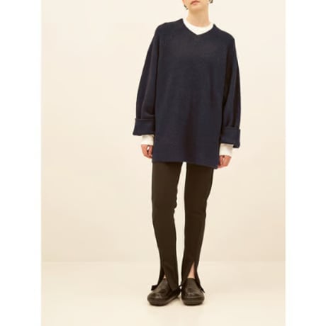 【YENN】ALPACA MIX SWEATER