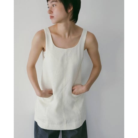 【anuke】Jacquard Square Tunic　※納期5月中旬～6月中旬