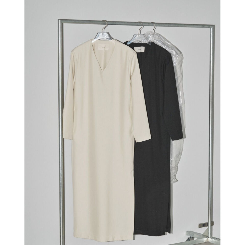 TODAYFUL】Vneck Slit Dress ※納期 11月中旬 | selectsh