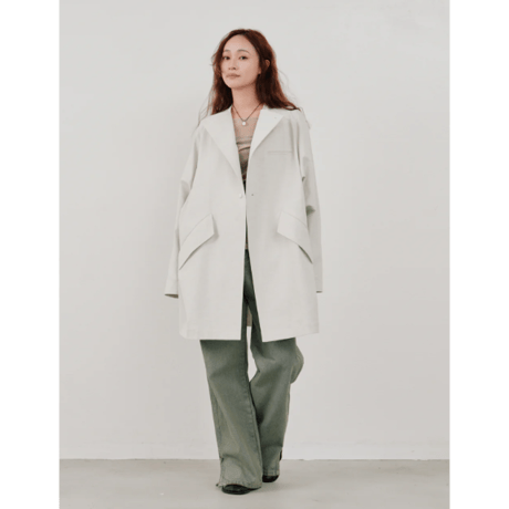 【Hella】sheltering dry half coat　※納期2月中旬〜3月中旬