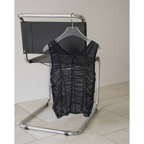 【anuke】Tulle Gather Tanktop